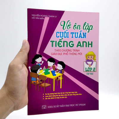 Vở Ôn Tập Cuối Tuần Tiếng Anh Lớp 2 - Tập 2 (Theo Chương Trình Giáo Dục Phổ Thông Mới)