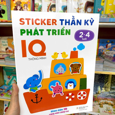 Sticker Thần Kỳ - Phát Triển IQ - Thông Minh (2-4 Tuổi)
