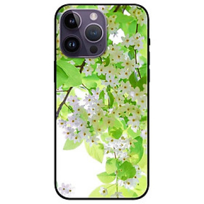 Ốp lưng dành cho Iphone 14 - Iphone 14 Plus - Iphone 14 Pro - Iphone 14 Pro Max - Hoa Li Ti Trắng