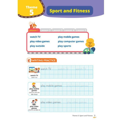 Sách - Luyện Viết Chữ Nhớ Từ Vựng - English Writing Smart Start Lớp 5 - Tập 2 - Megabook