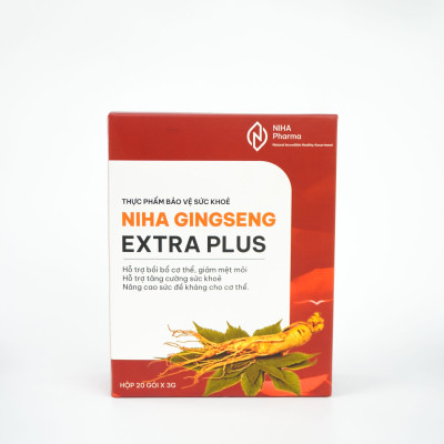 ăng cường sức khỏe NIHA GINGSENG EXTRA PLUS