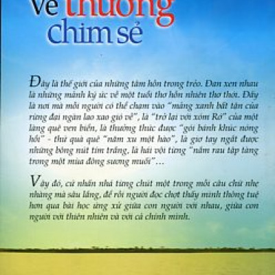 Về Thương Chim Sẻ (Tái Bản)