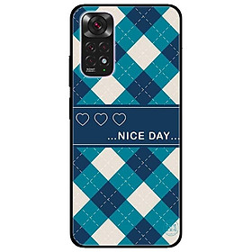 Ốp lưng dành cho Xiaomi Redmi Note 11 4G - Redmi Note 11 5G / Redmi Note 11T 5G / Redmi Note 11S 5G  - Nice Day Xanh