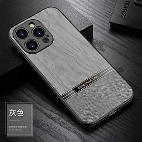Ốp lưng Da Vân Gỗ cao cấp siêu sang,bảo vệ lưng viền cụm camera dành cho iphone 13/13Pro/13promax. Hàng Nhập Khẩu