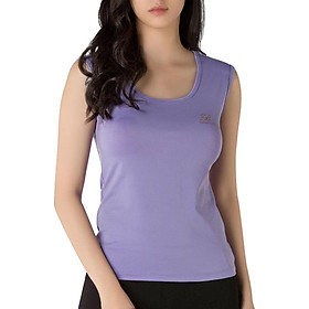 Áo Nữ Sát Nách GYM_Satnach - Tím Đậm