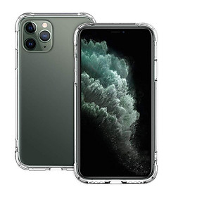 Ốp lưng chống sốc trong suốt cho iPhone 11 Pro Max (6.7 inch) hiệu Memumi Glitter siêu mỏng 1.5mm độ trong tuyệt đối, chống trầy xước, chống ố vàng, tản nhiệt tốt - hàng nhập khẩu