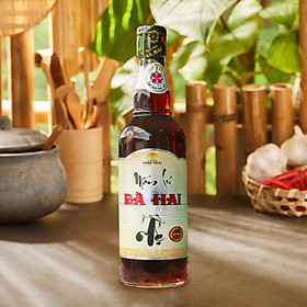 Thùng Nước Mắm Nhỉ Lú Bà Hai 3 năm MS40A  (6 Chai Thủy Tinh x 500ml)