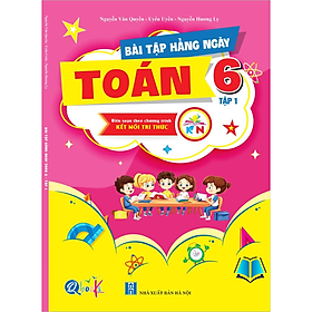 Sách - Bài Tập Hằng Ngày Toán Lớp 6 - Tập 1 - Kết Nối