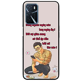 Ốp lưng dành cho Oppo A16 mẫu Sống Nghèo