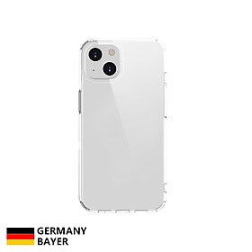 Ốp Lưng MIPOW TEMPERED GLASS TRANSPARENT Nguyên Liệu Đức (DROPTEST 1.8M, Chống Ố Vàng) dành cho iPhone 14 / iPhone 14 Plus/ iPhone 14 Pro/ iPhone 14 ProMax- Hàng chính hãng