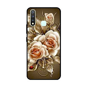 Ốp Lưng in cho Vivo Vivo Y19 /U3 /Y5s /U20 Mẫu Hoa Hồng 3 - Hàng Chính Hãng