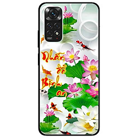 Ốp lưng dành cho Xiaomi Redmi Note 11 4G mẫu Thư Pháp Nhẫn Bình Ann