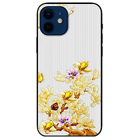 Ốp lưng dành cho Iphone 12 Mini - Iphone 12 - Iphone 12 Pro - 12 Pro Max - mẫu Tiểu Cảnh Vàng