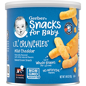 Thực Phẩm Bổ Sung Bánh Ăn Dặm Gerber Lil