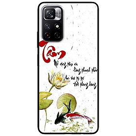 Ốp lưng dành cho Xiaomi Redmi Note 11 5G - Redmi Note 11T - Redmi Note 11S - Thư Pháp Tâm