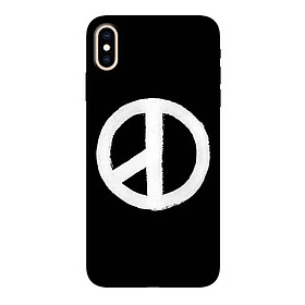 Ốp Lưng in cho iPhone Xs Max Mẫu Cúc Họa Mi 18 - Hàng Chính Hãng