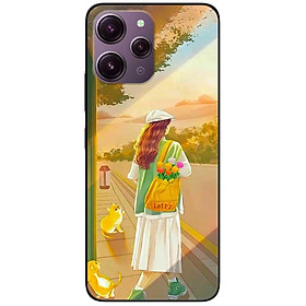 Ốp lưng cho Xiaomi Redmi 12 4G - Redmi Note 12 4G - 12 Pro 4G - 12 Pro 5G - Cô Gái Quay Lưng - Hàng Chính Hãng