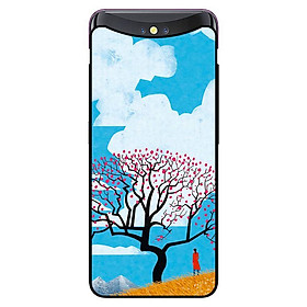 Ốp in cho Oppo Find X Cô Đơn - Hàng chính hãng