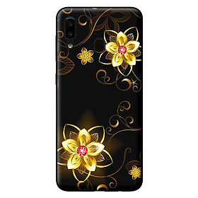 Ốp lưng in cho Samsung Galaxy A20 mẫu Họa Tiết Hoa Vàng - Hàng chính hãng