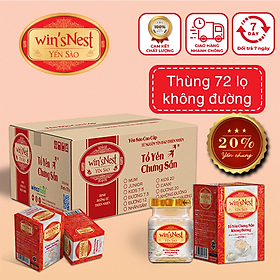 THÙNG 72 LỌ YẾN SÀO WIN