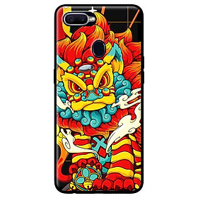 Ốp in cho Oppo Realme 2 Pro Lân Đỏ Vàng - Hàng chính hãng