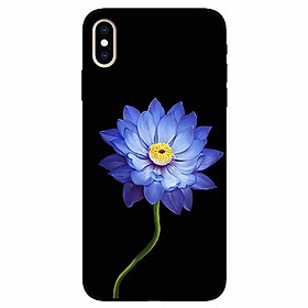 Ốp lưng dành cho Iphone X / Xs mẫu Sen Tím