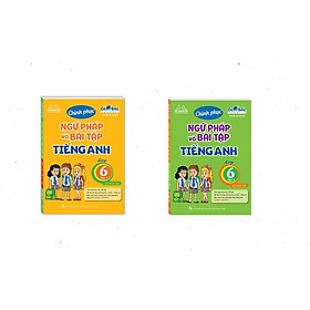 Sách - Global Success - Chinh Phục Ngữ Pháp Và Bài Tập Tiếng Anh Lớp 6 - Có Đáp Án - Combo 2 Tập - Minh Thắng