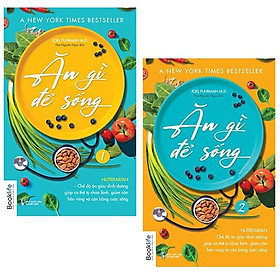 Combo 2 Cuốn: Ăn Gì Để Sống (Tập 1+ Tập 2)