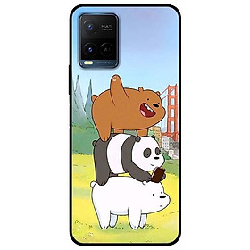 Ốp lưng dành cho Vivo Y21 - Vivo Y21s mẫu Bộ Ba Chú Gấu