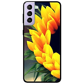 Ốp lưng dành cho Samsung Galaxy S21 mẫu Hoa Nửa Đóa