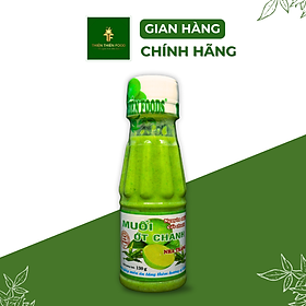 Combo 6 Chai Muối Ớt Chanh Nha Trang Thiên Thiên Food 130gr (Xanh - Đỏ), muối chấm hải sản, thịt BBQ, thịt luộc thơm ngon