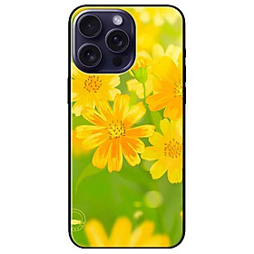 Ốp lưng dành cho Iphone 15 - Iphone 15 Plus - Iphone 15 Pro - Iphone 15 Pro Max - Hoa Vàng Nền Ảo - Hàng Chính Hãng