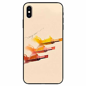 Ốp lưng dành cho Iphone X / Xs mẫu Vàng Son