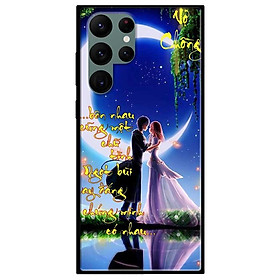 Ốp lưng dành cho Samsung Galaxy S22 - S22 Plus - S22 Ultra - mẫu Thư Pháp Vợ Chồng Ôm Nhau