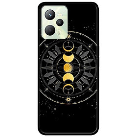 Ốp lưng dành cho Realme C35 - Realme Narzo 50A Prime mẫu Trăng Vàng Đen