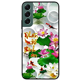 Ốp lưng dành cho Samsung S22 - S22 Plus - S22 Ultra - Thư Pháp Nhẫn Sen