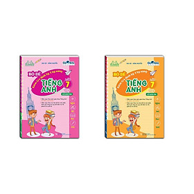Sách - Global Success - Bộ Đề Kiểm Tra Định Kỳ 4 Kỹ Năng Tiếng Anh Lớp 7 - Có Đáp Án - Combo 2 Tập - Minh Thắng