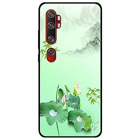 Ốp lưng dành cho Xiaomi Mi Note 10 - Mi Note 10 Pro - mẫu Tranh Sen Đẹp