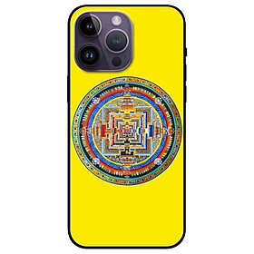 Ốp lưng dành cho Iphone 14 - Iphone 14 Plus - Iphone 14 Pro - Iphone 14 Pro Max - Pháp Khí Cát Tường Kalachakra
