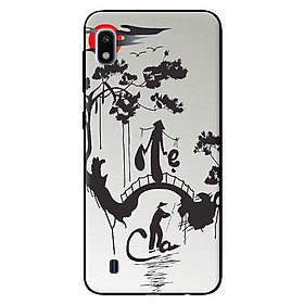 Ốp lưng in cho Samsung Galaxy A20 mẫu Cha Mẹ - Hàng chính hãng