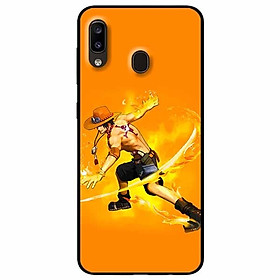 Ốp lưng dành cho Samsung M20 mẫu OnePie Lửa
