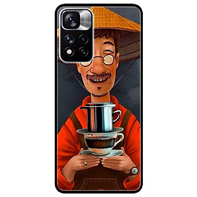 Ốp lưng dành cho Xiaomi Redmi Note 11 Pro 5G ( Bản Nội Địa ) mẫu Cà Phê Phin