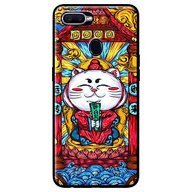 Ốp in cho Oppo Realme 2 Pro Mèo May Mắn Trắng - Hàng chính hãng