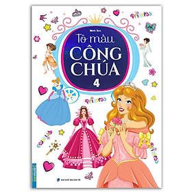Sách - Tô Màu Công Chúa - Tập 4 - Minh Thắng