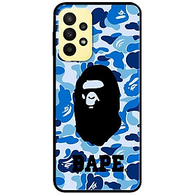 Ốp lưng dành cho Samsung A13 4G mẫu Bape Xanh Có Chữ