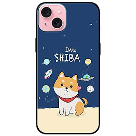 Ốp lưng dành cho Iphone 15 - Iphone 15 Plus - Iphone 15 Pro - Iphone 15 Pro Max - Shiba Vũ Trụ - Hàng Chính Hãng
