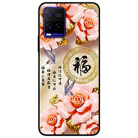Ốp lưng dành cho Vivo Y21 - Vivo Y21s mẫu Hoa Bướm
