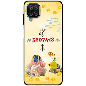 Ốp lưng cho Samsung A12 - A22 4G - Samsung F12 - M12 - Con Số May Mắn - Hàng Chính Hãng