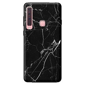 Ốp lưng in cho Samsung Galaxy A9 2018 mẫu Stone Black - Hàng chính hãng