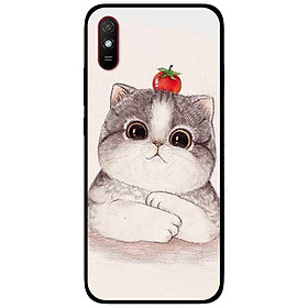 Ốp lưng dành cho Xiaomi Redmi 9 - Redmi 9A - mẫu Mèo Và Cà Đỏ